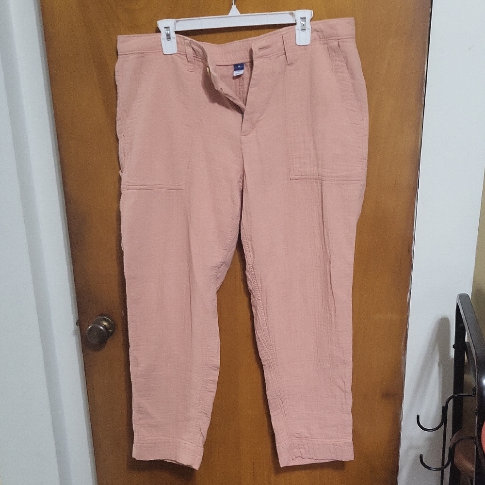 Womens 100% Cotton Pant Size 14 By Old Navy